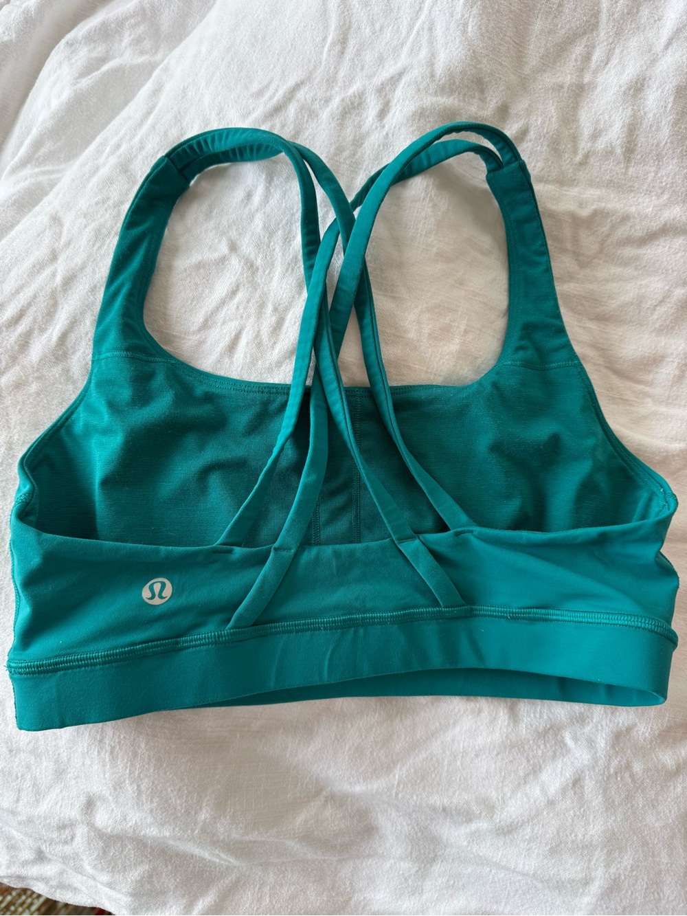 lululemon athletica teal energy bra